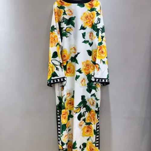 Replica Dolce & Gabbana Dresses Long Sleeved For Women #1454463 $96.00 USD for Wholesale