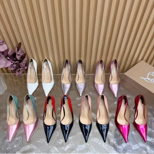 Replica Christian Louboutin High-heeled shoes For Women #1454466 $115.00 USD for Wholesale