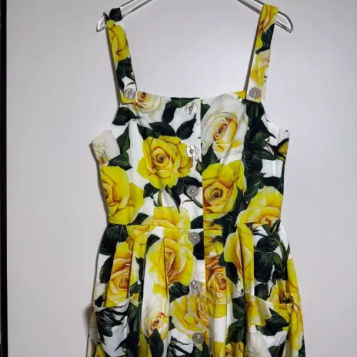 Replica Dolce & Gabbana Dresses Sleeveless For Women #1454467 $102.00 USD for Wholesale