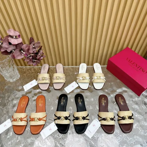Replica Valentino Slippers For Women #1454481 $105.00 USD for Wholesale
