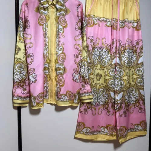 Versace Pajamas Long Sleeved For Women #1454516