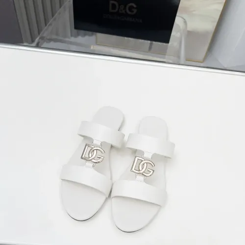 Replica Dolce & Gabbana D&G Slippers For Women #1454524 $85.00 USD for Wholesale