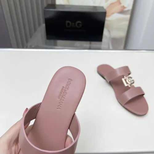 Replica Dolce & Gabbana D&G Slippers For Women #1454526 $85.00 USD for Wholesale