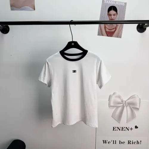 Celine T-Shirts Short Sleeved For Women #1454528