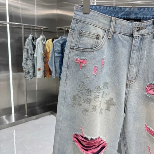 Replica Chrome Hearts Jeans For Men #1454652 $52.00 USD for Wholesale