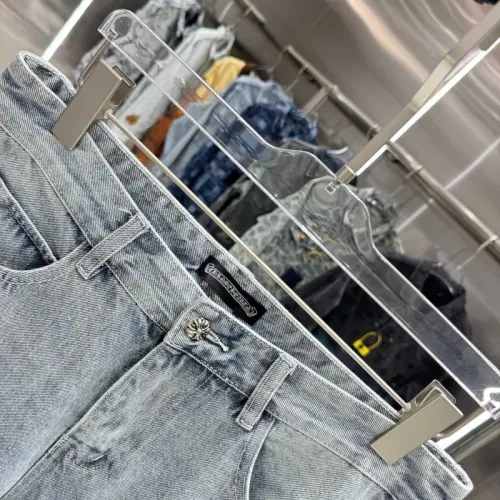 Replica Chrome Hearts Jeans For Men #1454666 $42.00 USD for Wholesale