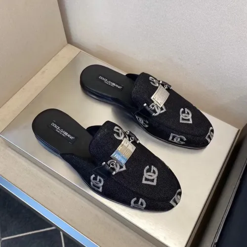 Replica Dolce & Gabbana D&G Slippers For Men #1454993 $155.00 USD for Wholesale