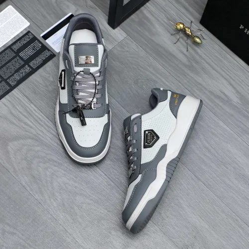 Replica Philipp Plein PP Casual Shoes For Men #1455151 $98.00 USD for Wholesale