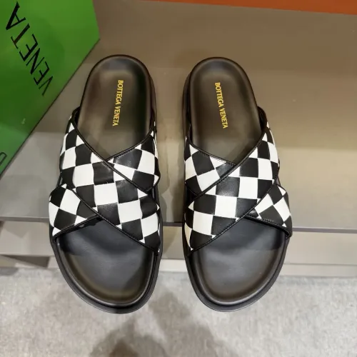 Replica Bottega Veneta BV Slippers For Men #1455190 $56.00 USD for Wholesale