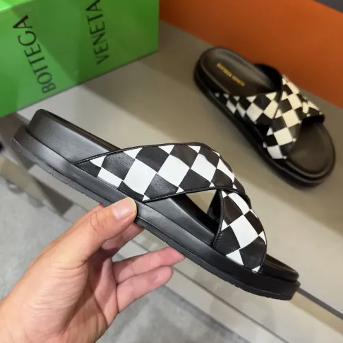Replica Bottega Veneta BV Slippers For Men #1455190 $56.00 USD for Wholesale