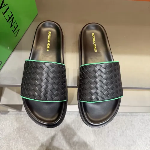 Replica Bottega Veneta BV Slippers For Men #1455195 $56.00 USD for Wholesale