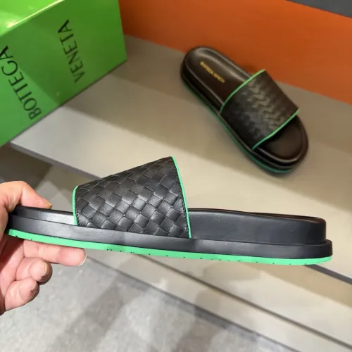 Replica Bottega Veneta BV Slippers For Men #1455195 $56.00 USD for Wholesale