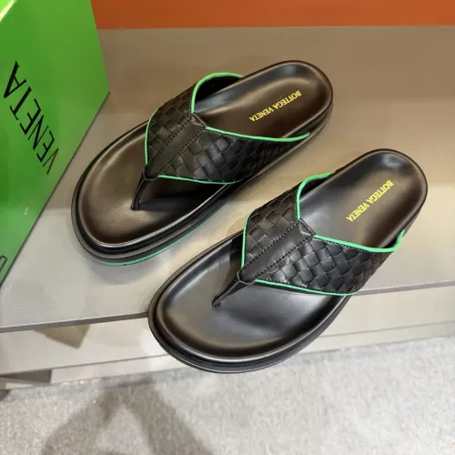 Replica Bottega Veneta BV Slippers For Men #1455196 $56.00 USD for Wholesale