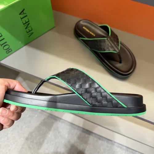 Replica Bottega Veneta BV Slippers For Men #1455196 $56.00 USD for Wholesale