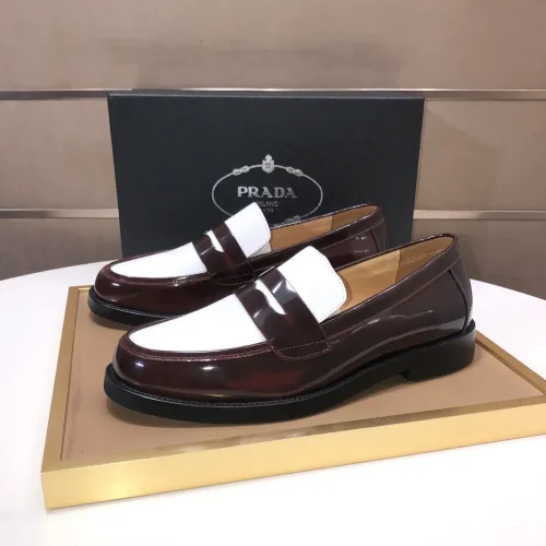 Prada Leather Shoes For Men #1455284