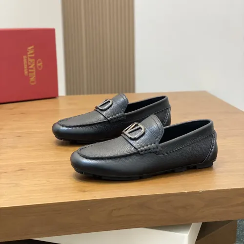 Replica Valentino Leather Shoes For Men #1455472 $115.00 USD for Wholesale