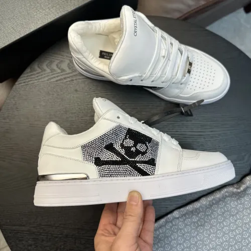 Replica Philipp Plein PP Casual Shoes For Men #1455481 $125.00 USD for Wholesale