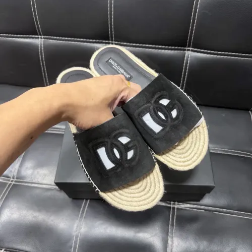 Replica Dolce & Gabbana D&G Slippers For Men #1455525 $60.00 USD for Wholesale