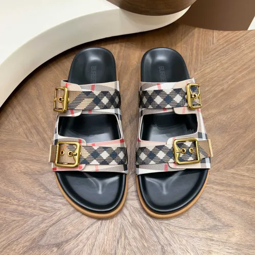 Replica Burberry Slippers For Men #1455708 $60.00 USD for Wholesale