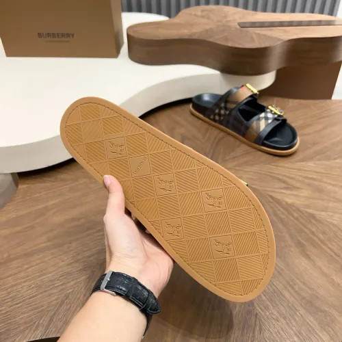 Replica Burberry Slippers For Men #1455710 $60.00 USD for Wholesale