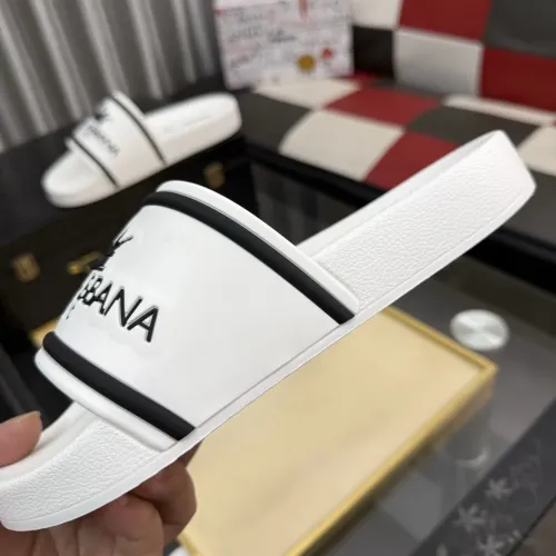 Replica Dolce & Gabbana D&G Slippers For Men #1455711 $45.00 USD for Wholesale