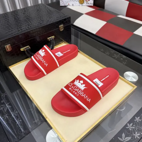 Replica Dolce & Gabbana D&G Slippers For Men #1455712 $45.00 USD for Wholesale