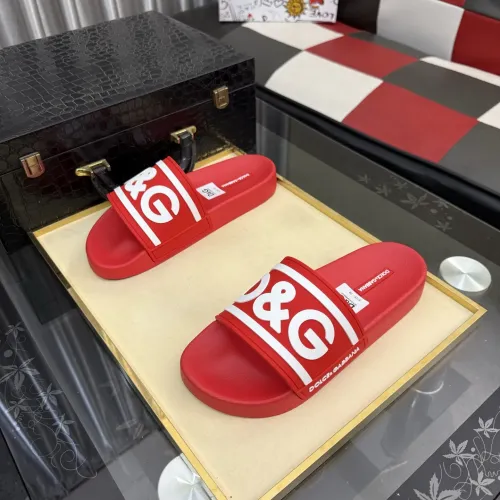 Replica Dolce & Gabbana D&G Slippers For Men #1455720 $45.00 USD for Wholesale