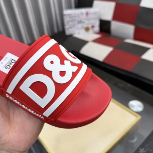 Replica Dolce & Gabbana D&G Slippers For Men #1455720 $45.00 USD for Wholesale