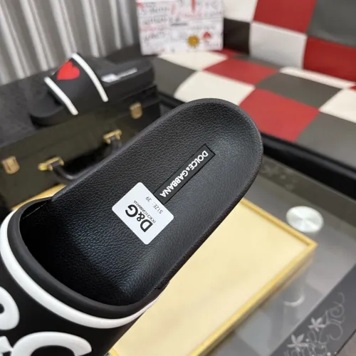 Replica Dolce & Gabbana D&G Slippers For Men #1455726 $45.00 USD for Wholesale
