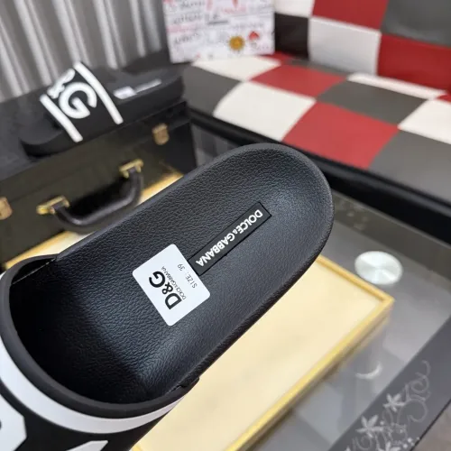 Replica Dolce & Gabbana D&G Slippers For Men #1455728 $45.00 USD for Wholesale