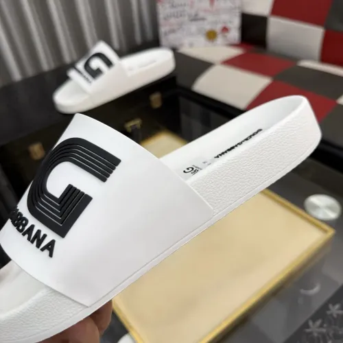 Replica Dolce & Gabbana D&G Slippers For Men #1455732 $45.00 USD for Wholesale
