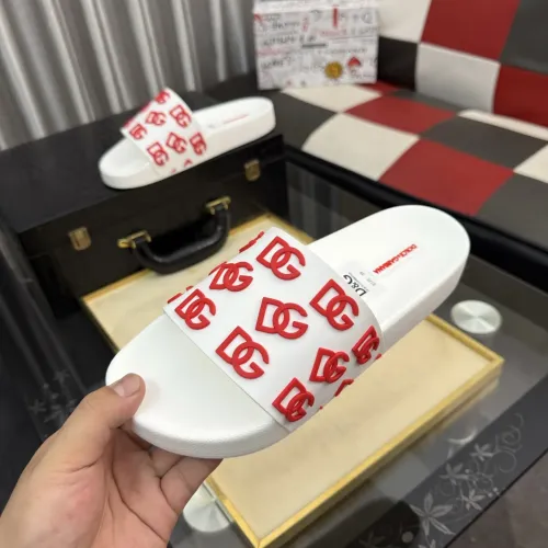 Replica Dolce & Gabbana D&G Slippers For Men #1455737 $45.00 USD for Wholesale