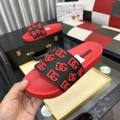 Replica Dolce & Gabbana D&G Slippers For Men #1455739 $45.00 USD for Wholesale