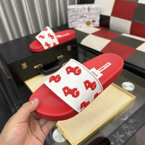 Replica Dolce & Gabbana D&G Slippers For Men #1455745 $45.00 USD for Wholesale
