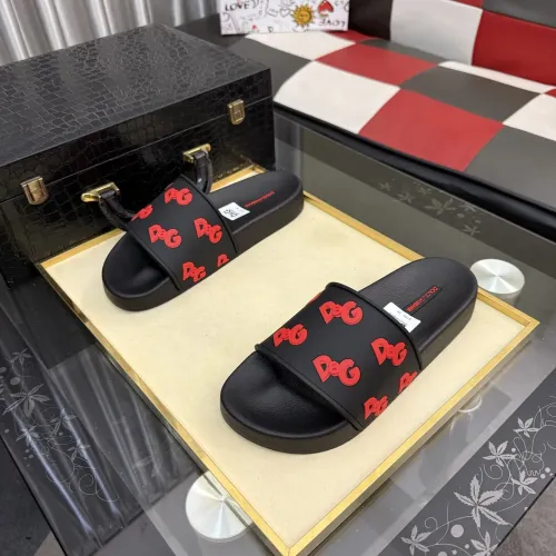 Replica Dolce & Gabbana D&G Slippers For Men #1455749 $45.00 USD for Wholesale