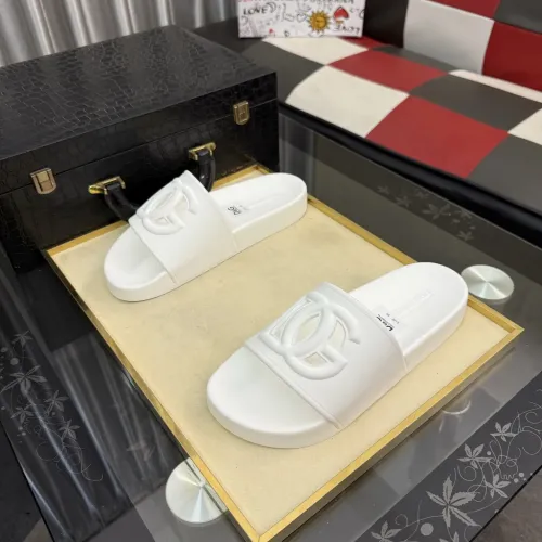 Replica Dolce & Gabbana D&G Slippers For Men #1455753 $45.00 USD for Wholesale