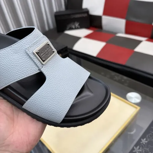 Replica Dolce & Gabbana D&G Slippers For Men #1455759 $64.00 USD for Wholesale