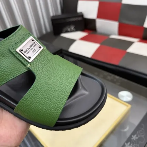 Replica Dolce & Gabbana D&G Slippers For Men #1455763 $64.00 USD for Wholesale