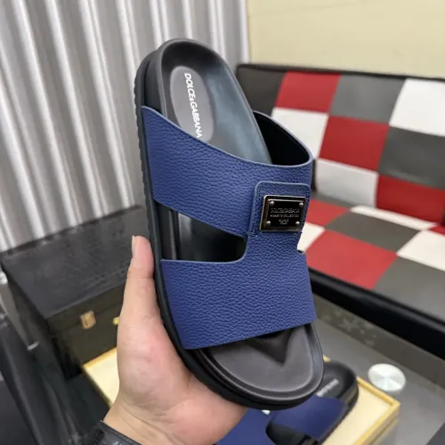 Replica Dolce & Gabbana D&G Slippers For Men #1455764 $64.00 USD for Wholesale