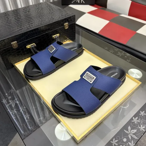 Replica Dolce & Gabbana D&G Slippers For Men #1455764 $64.00 USD for Wholesale