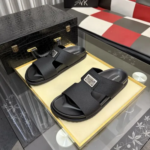Replica Dolce & Gabbana D&G Slippers For Men #1455765 $64.00 USD for Wholesale