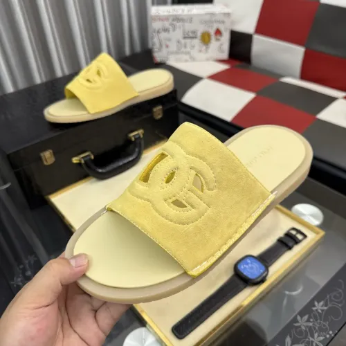 Replica Dolce & Gabbana D&G Slippers For Men #1455770 $52.00 USD for Wholesale
