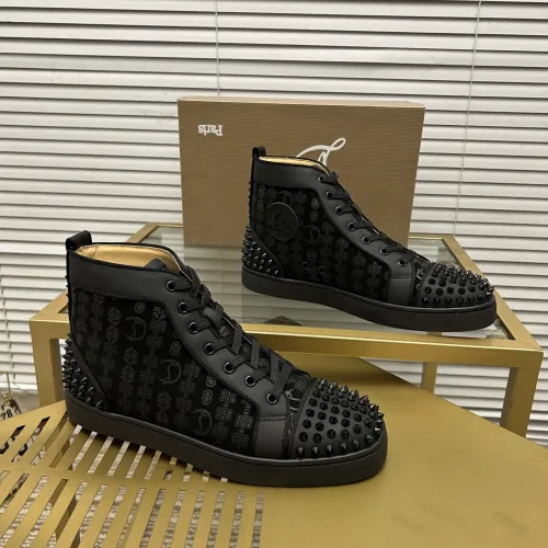 Christian Louboutin High Top Shoes For Men #1456008