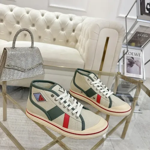 Replica Bottega Veneta BV High Tops Shoes For Women #1456009 $98.00 USD for Wholesale