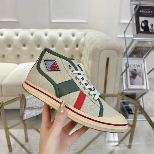 Replica Bottega Veneta BV High Tops Shoes For Women #1456009 $98.00 USD for Wholesale