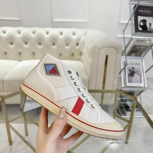 Replica Bottega Veneta BV High Tops Shoes For Women #1456013 $98.00 USD for Wholesale