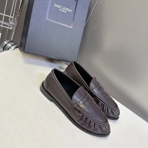 Yves Saint Laurent YSL Leather Shoes For Women #1456119
