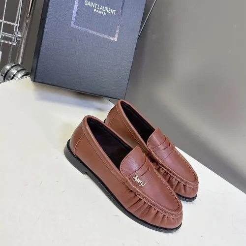 Yves Saint Laurent YSL Leather Shoes For Men #1456124