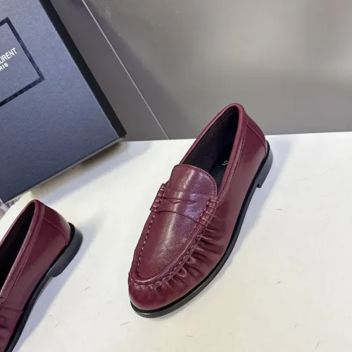 Replica Yves Saint Laurent YSL Leather Shoes For Women #1456125 $118.00 USD for Wholesale