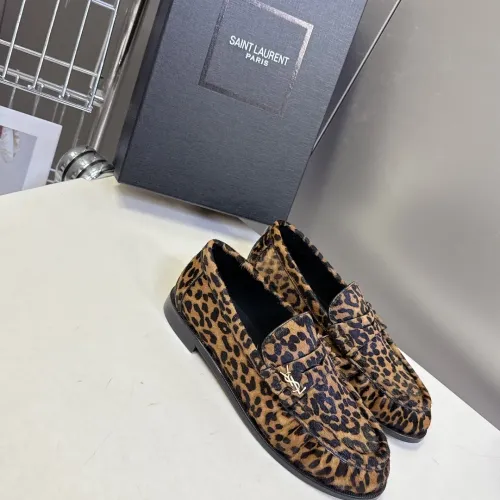 Yves Saint Laurent YSL Leather Shoes For Women #1456127